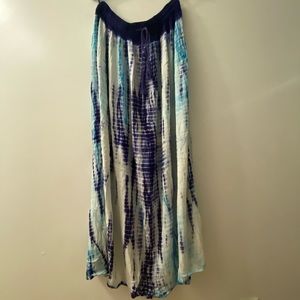 Tie-Dye Skirt Large by Tease